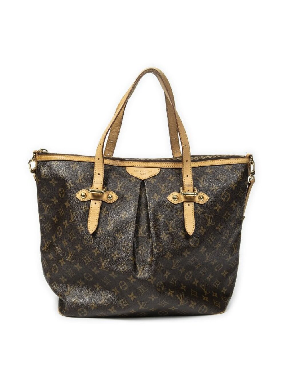 Louis Vuitton Palermo Brown Monogram Canvas Messenger Bag
